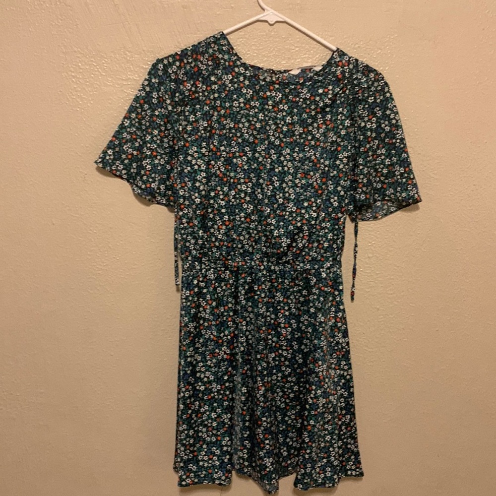 Green Flower Dress